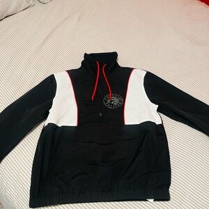 NBA Toronto Raptors windbreaker Half-Zip Jacket S